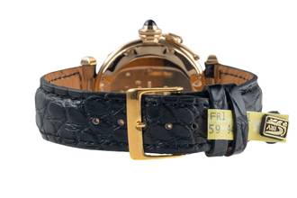 Thumbnail von Cartier Pasha De Cartier Mondphase 18K (0,750) Gold Herrenuhr Ref. 30001