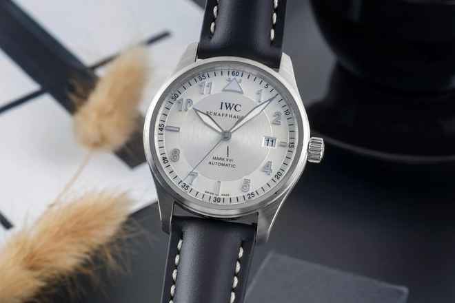  IWC Fliegeruhr Mark Pilot´s Watch Mark XVI Stahl Automatik Herrenuhr Ref IW325505 