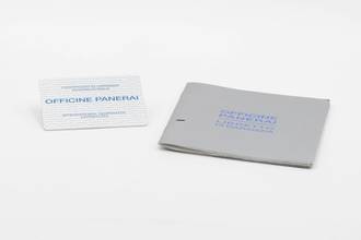 Thumbnail von Panerai Luminor Base Titan Handaufzug Herrenuhr PAM00176 Papiere 2010