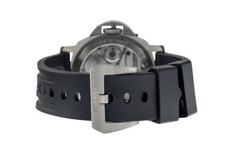 Thumbnail von Panerai Luminor Base Titan Handaufzug Herrenuhr PAM00176 Papiere 2010