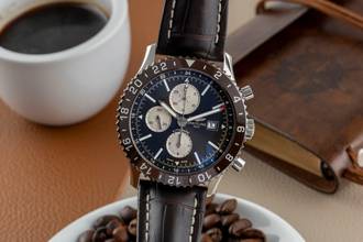 Thumbnail von Breitling Chronoliner Chronograph Stahl Automatik Herrenuhr Ref. Y2431016 B&P