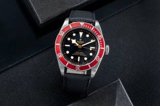 Thumbnail von Tudor Black Bay Red Bezel Edelstahl Automatik Herrenuhr Ref. 79230