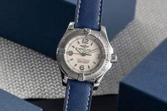Thumbnail von Breitling Colt Oceane Stahl Quarz Damenuhr Ref. A77380-178 Box & Papiere 2006