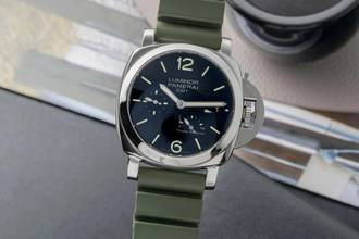 Thumbnail von Panerai Luminor 1950 3 Days GMT Power Reserve Automatic Stahl Ref. PAM00537
