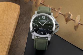 Thumbnail von Panerai Luminor Marina Verde Smeraldo Ref. PAM01356 B&P 2022