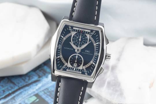  IWC Da Vinci Chronograph Flyback Automatik Ceramic/Titan Herrenuhr Ref. 376601  