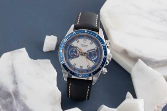 Thumbnail von Tudor Heritage Chrono Blue Chronograph Blue Automatik Edelstahl Ref. 70330B