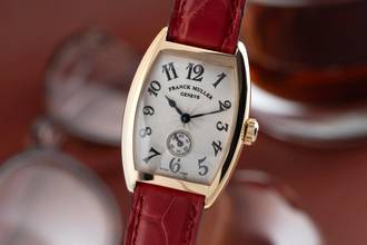 Thumbnail von Franck Muller Cintrée Curvex 18K Gold Handaufzug Damenuhr Ref. 1752 S6