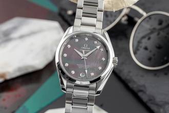 Thumbnail von Omega Seamaster Aqua Terra Co-Axial MOP Diamanten Ref. 231.10.39.21.57.001