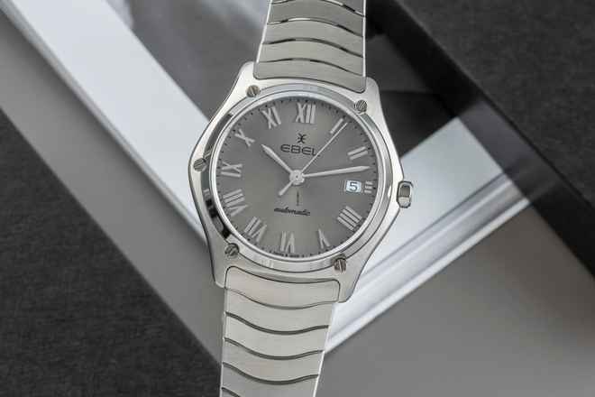  Ebel Sport Classic Automatik Stahl Herrenuhr Ref. 1216651 05.4.14.2071 B&P 2025  