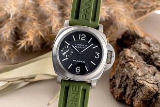 Thumbnail von Panerai Luminor Marina Handaufzug Titan Herrenuhr Ref. PAM00061 Klassiker