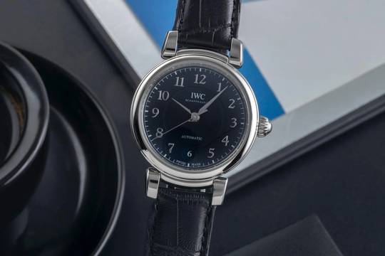  IWC Da Vinci Automatic Edelstahl Automatik Herrenuhr Ref. IW458312 Klassiker  