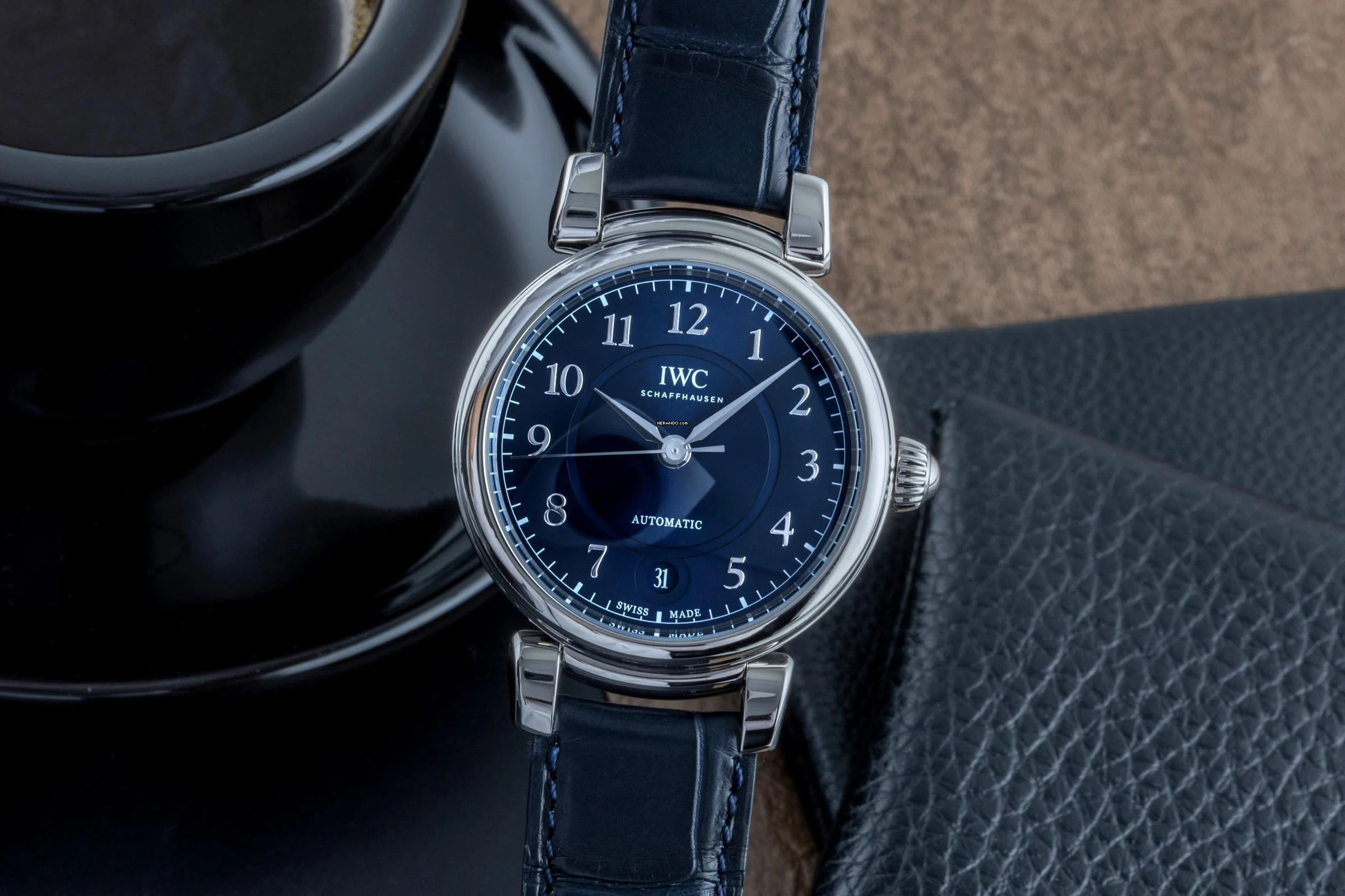 IWC Da Vinci Automatic Edelstahl Automatik Herrenuhr Ref. IW458312 Klassiker