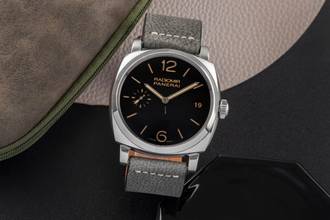 Thumbnail von Panerai Radiomir 1940 3 Days Stahl Handaufzug Herrenuhr PAM00514 B&P 2016