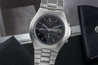 Thumbnail von Omega Speedmaster Mark V German Version Stahl Automatik Ref. 376.0806 Vintage