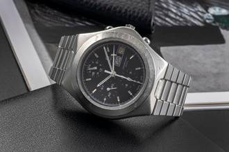 Thumbnail von Omega Speedmaster Mark V German Version Stahl Automatik Ref. 376.0806 Vintage