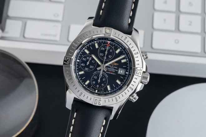  Breitling Colt Chronograph Automatic Edelstahl Automatik Herrenuhr Ref. A13388  