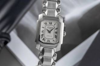 Thumbnail von Glashütte Original Lady Karreé Handaufzug Stahl Ref. 21-01-01-01-04