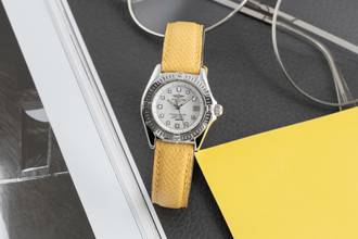 Thumbnail von Breitling Callistino Lady Datum Perlmutt Edelstahl Quarz Damenuhr Ref. A72345