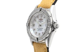 Thumbnail von Breitling Callistino Lady Datum Perlmutt Edelstahl Quarz Damenuhr Ref. A72345