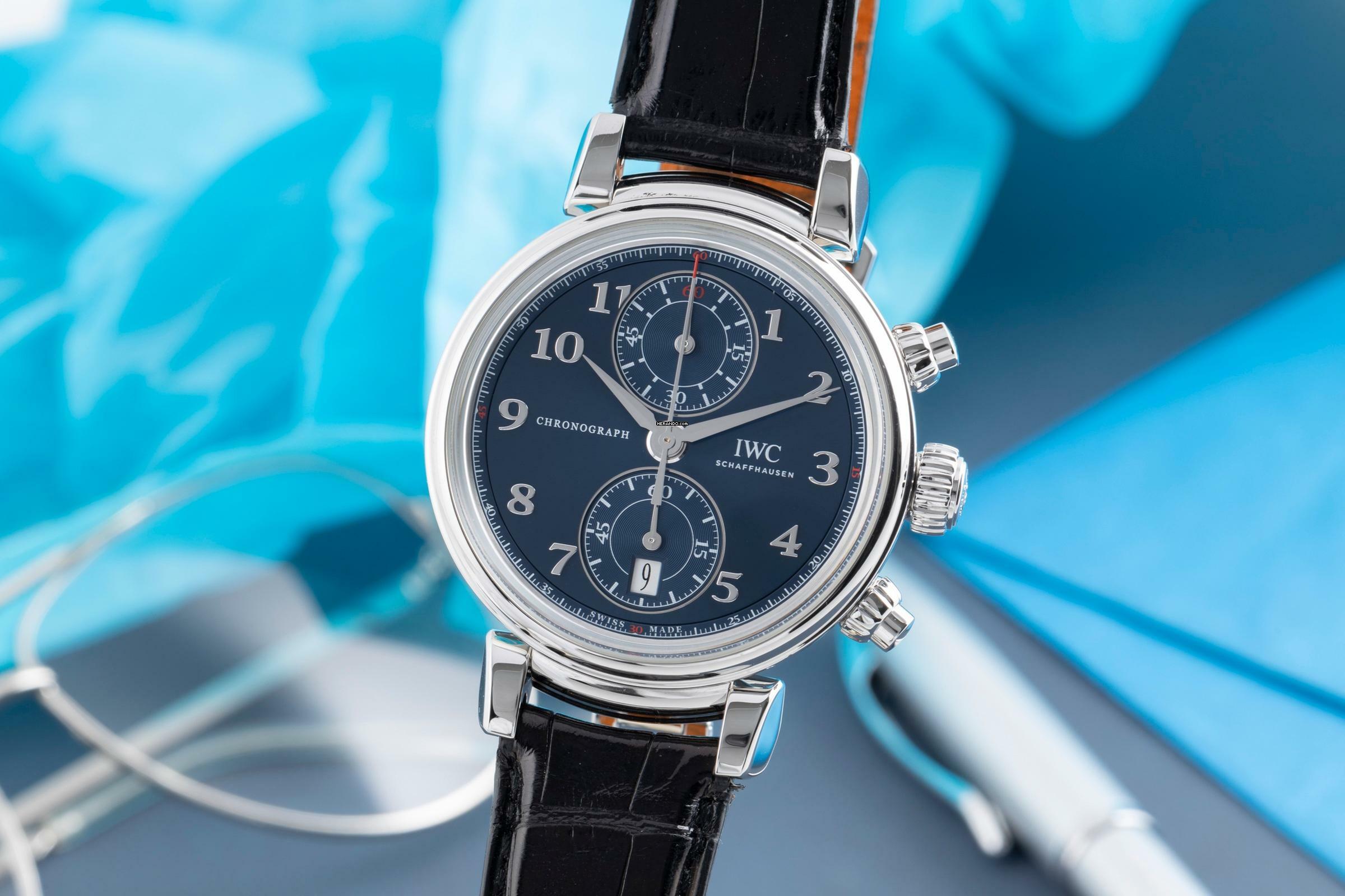 IWC Da Vinci Chronograph Flyback Laureus Sport For Good Foundation Ref. IW393402
