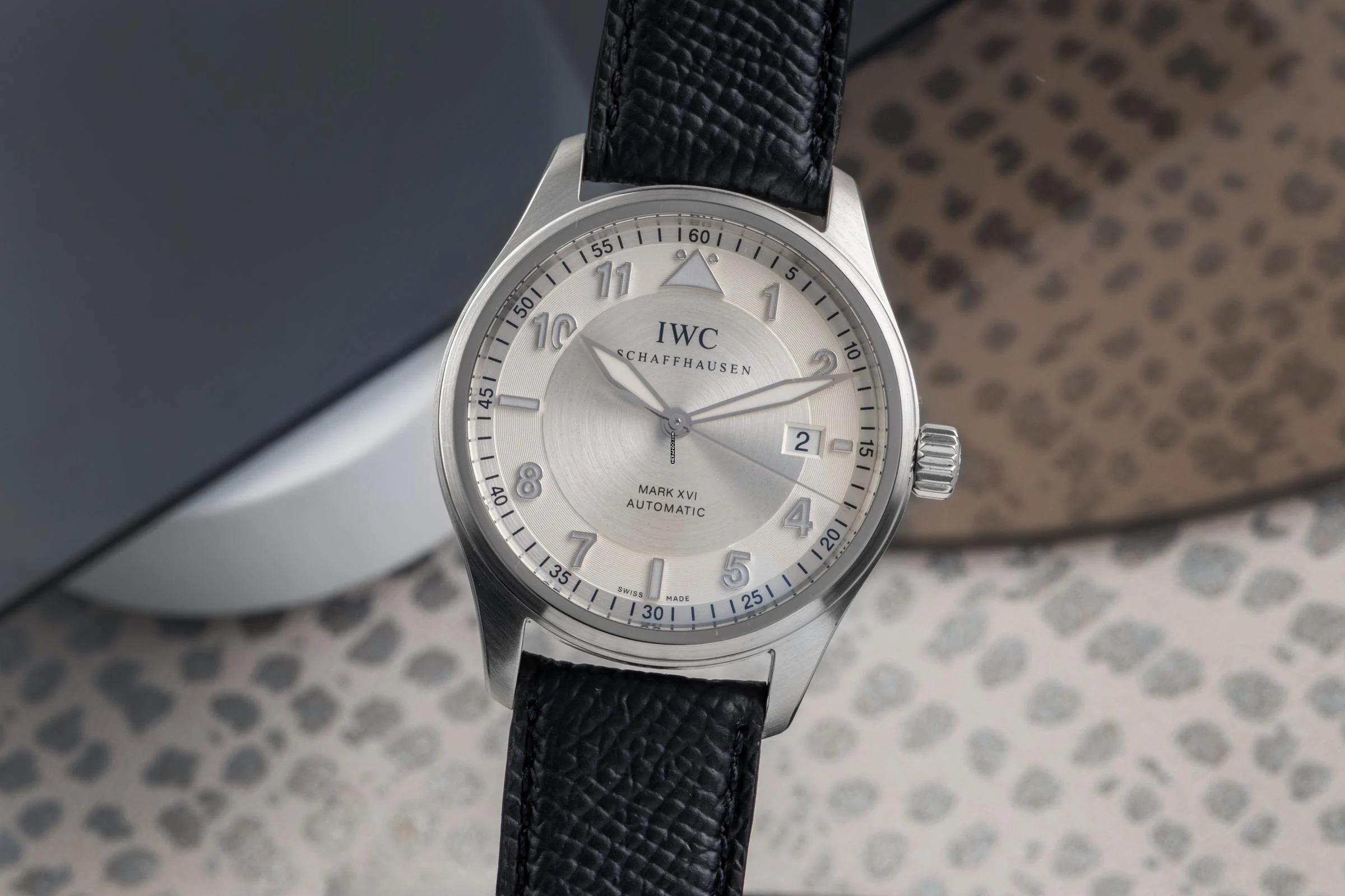 IWC Fliegeruhr Mark Pilot´s Watch Mark XVI Stahl Automatik Herrenuhr Ref IW325505 