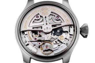 Thumbnail von IWC Große Fliegeruhr Big Pilot Stahl Automatik Green Dial Herrenuhr Ref. IW501015 NP. 13900 