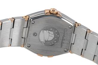 Thumbnail von Omega Constellation Quartz Stahl / Gold Quarz Diamonds Ref. 123.20.24.60.63.001 Papers