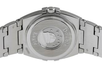 Thumbnail von Omega Constellation Double Eagle MOP Diamanten Stahl Damenuhr Ref. 1589.75.00