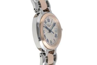 Thumbnail von Longines PrimaLuna Prima Luna Stahl/Rosegold Damenuhr Ref. L8.110.5