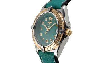 Thumbnail von Breitling Wings Lady Cockpit Stahl Gold Damenuhr Ref. D67050 Papiere 1997