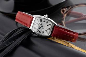 Thumbnail von Franck Muller Cintrée Curvex Quarz Stahl Damenuhr Ref. 2251 QZ