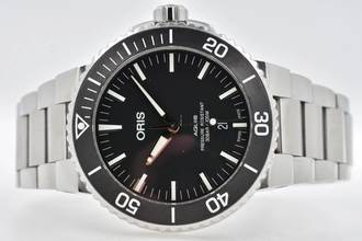 Thumbnail von Oris Aquis Date 01 733 7730 4154 Black Dial </h1>