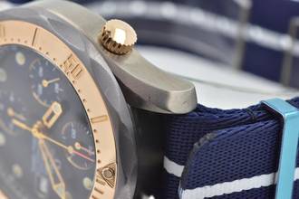 Thumbnail von Omega Seamaster Professional Chronograph Titan / 18k Gold 2297 </h1>