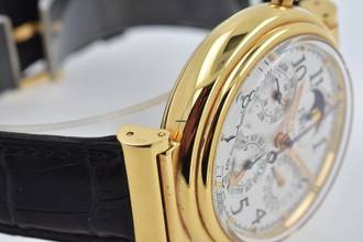 Thumbnail von IWC Da Vinci Perpetual Calendar Ewiger Kalender Rattrapante 18k Rose Gold IW3754 </h1>
