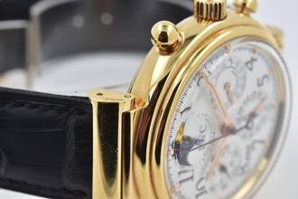 Thumbnail von IWC Da Vinci Perpetual Calendar Ewiger Kalender Rattrapante 18k Rose Gold IW3754 </h1>