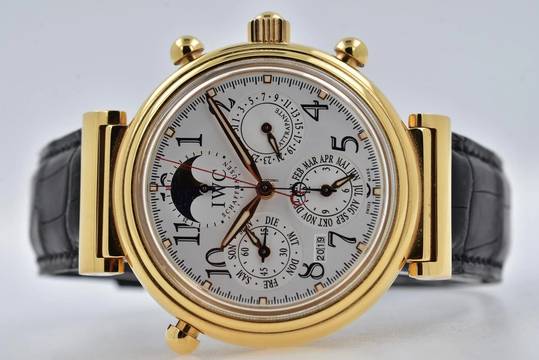  IWC Da Vinci Perpetual Calendar Ewiger Kalender Rattrapante 18k Rose Gold IW3754 </h1> 
