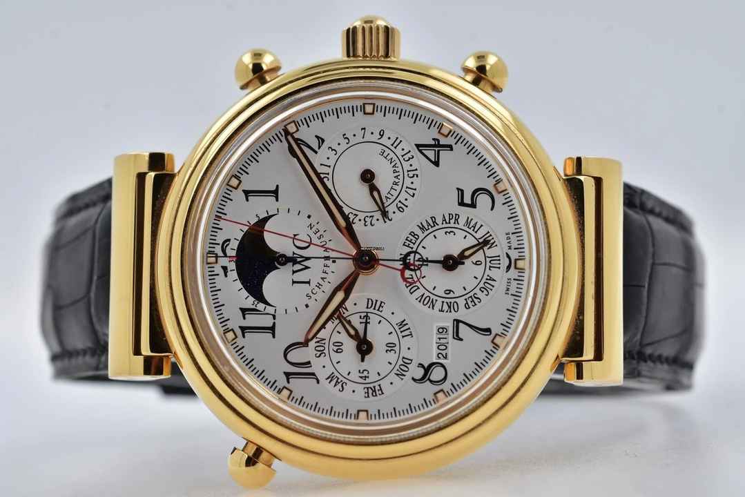  IWC Da Vinci Perpetual Calendar Ewiger Kalender Rattrapante 18k Rose Gold IW3754 </h1> 