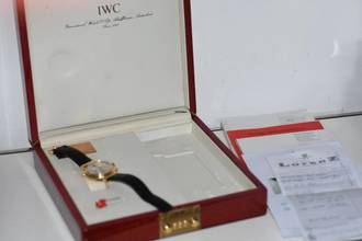 Thumbnail von IWC Da Vinci Perpetual Calendar Ewiger Kalender Rattrapante 18k Rose Gold IW3754 </h1>