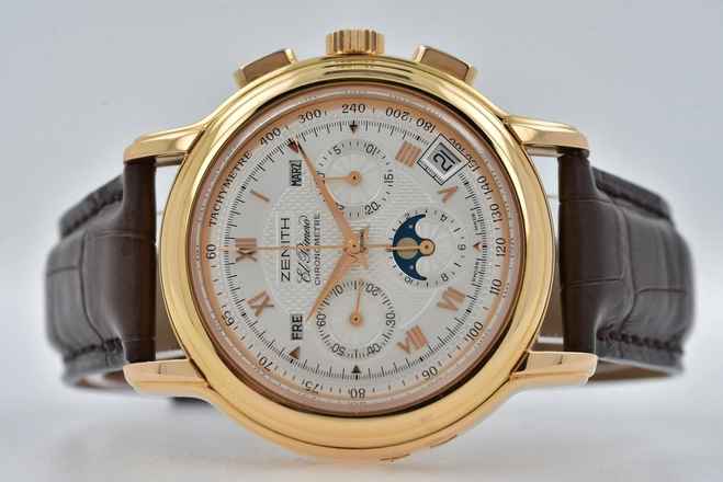  Zenith El Primero Chronograph Chronomaster Kalender 17.0240.410/01 18k Rose Gold  