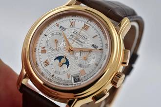 Thumbnail von Zenith El Primero Chronograph Chronomaster Kalender 17.0240.410/01 18k Rose Gold
