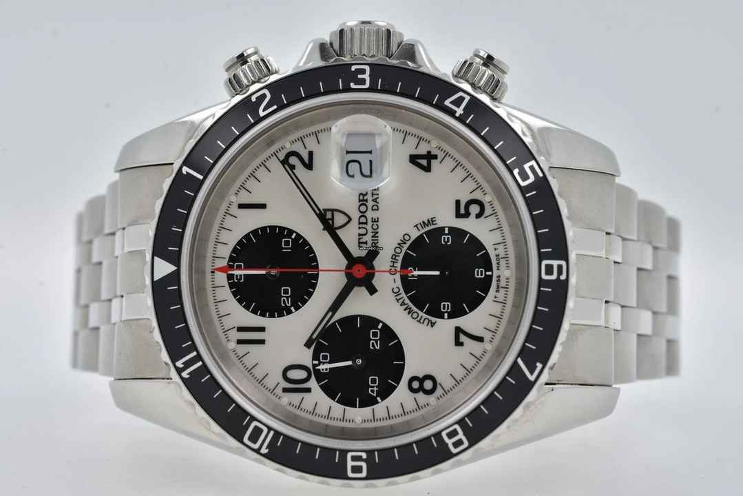  Tudor Oysterdate Oyster Date Chronograph 79270 Vintage LC400 White Dial </h1> 