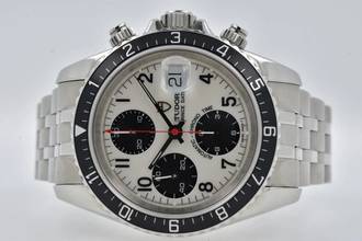 Thumbnail von Tudor Oysterdate Oyster Date Chronograph 79270 Vintage LC400 White Dial </h1>