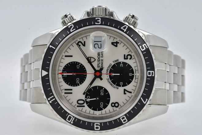  Tudor Oysterdate Oyster Date Chronograph 79270 Vintage LC400 White Dial </h1> 