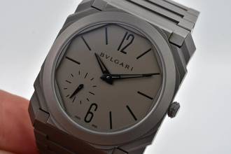 Thumbnail von Bulgari Octo Finissimo Extra Thin Titanium 102713 </h1>