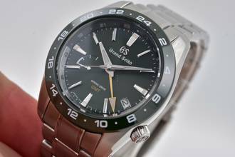 Thumbnail von Seiko GS Grand Seiko Spring Drive GMT SBGE257G Green </h1>