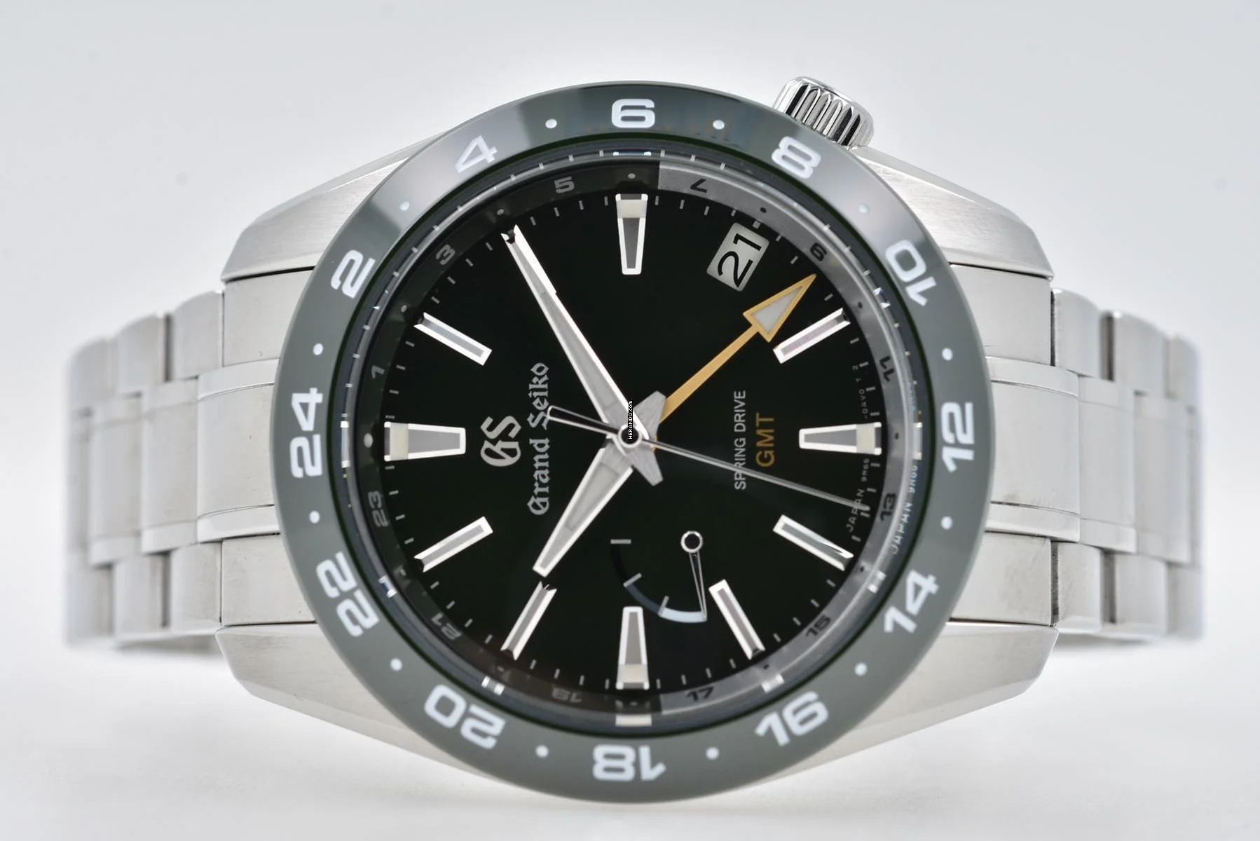  Seiko GS Grand Seiko Spring Drive GMT SBGE257G Green </h1> 