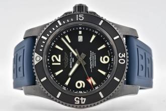 Thumbnail von Breitling Superocean II 46 Blacksteel DLC M17368 M17368B71B1S2 </h1>