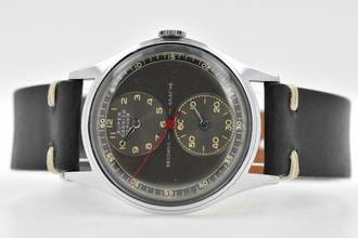 Thumbnail von Carrier Vintage Manual Wind 34mm Super Carrier Secondo Graphe 2315