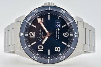 Thumbnail von Glashütte Original SeaQ Panoramadatum Big Date 1-36-13-02-81 Blue Dial </h1>